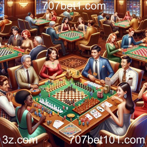 O Renascimento dos Jogos de Mesa em 707bet1.com